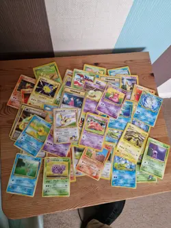 Vintage Pokemon Cards X58, English & Japanese Gym Heroes, Neo Genesis, Fossil - Image 3