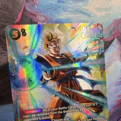 Bandai Dragon Ball Super Card Game Son Gohan: Future FB02-089 SR* Holo - Image 3