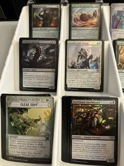 Outlaws of Thunder Junction bulk lot foils 175+ cards Common and Uncommon only - Image 4