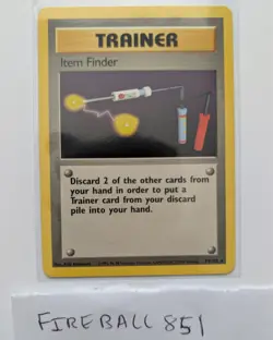 Item Finder 74/102 - Base Set - Non-Holo Rare WOTC Pokemon Card - VG - Image 1