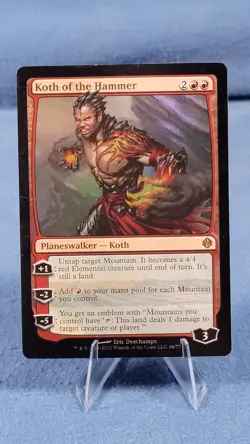 Koth of the Hammer - FOIL - MTG Duel Decks: Venser vs. Koth - NM Mythic - Image 1