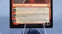 Koth of the Hammer - FOIL - MTG Duel Decks: Venser vs. Koth - NM Mythic - Image 3