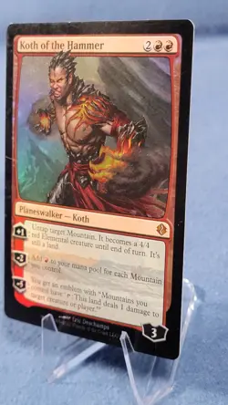 Koth of the Hammer - FOIL - MTG Duel Decks: Venser vs. Koth - NM Mythic - Image 4