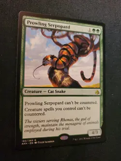 Prowling Serpopard Amonkhet NM Magic The Gathering MTG Tcg See Pics * - Image 2