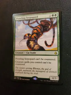 Prowling Serpopard Amonkhet NM Magic The Gathering MTG Tcg See Pics * - Image 3