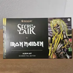 MTG Iron Maiden: Album Art [Secret Lair] Foil Sealed Pack On Hand - Image 2