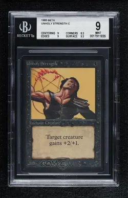Unholy Strength Magic: Limited Edition Beta BGS 9 MINT 1993 - Image 1