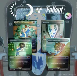 Magic the Gathering (MTG) Secret Lair x Fallout: Vault Boy (Non-Foil + Foil) - Image 1