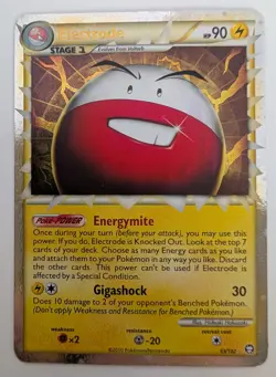 ELECTRODE - 93/102 - TRIUMPHANT - ULTRA RARE - PRIME - POKEMON CARD - Image 3