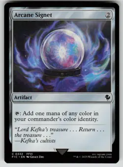 Arcane Signet (0332) Common Commander: FINAL FANTASY 332 MTG Near Mint 2025 - Image 1