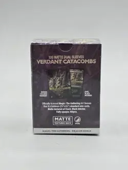 Dragon Shield Magic The Gathering Verdant Catacombs 100 Matte Dual Sleeves - Image 3