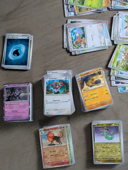 PRISMATIC EVOLUTIONS 330 Card Bulk Lot w/ Reverse Holo R, U, C - Pokemon TCG - Image 1