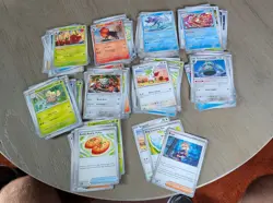 PRISMATIC EVOLUTIONS 330 Card Bulk Lot w/ Reverse Holo R, U, C - Pokemon TCG - Image 4