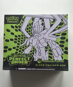 New rip seal Pokemon TCG Perfect Order Pokemon Center ETB PKC.- Fast Shipping - Image 1