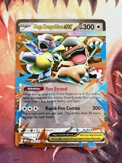 Mega Kangaskhan ex STAMPED Play! Pokemon Prize Pack Series 8 Promo Card NM 💥 - Image 1
