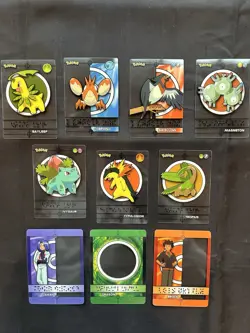 2006 Merlin Pokemon Magic Message Card Lot (10 Total) Pack Fresh - Image 1