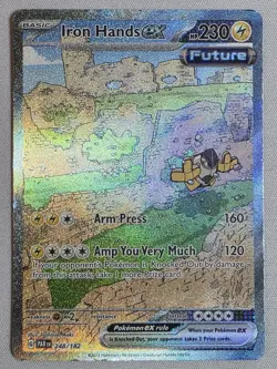 Iron Hands ex 248/182 SV04: Paradox Rift Pokemon Holo - Image 1