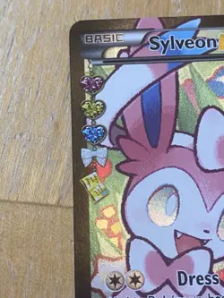 Pokemon TCG Sylveon EX Full Art RC32/RC32 NM Condition 2016 - Image 2