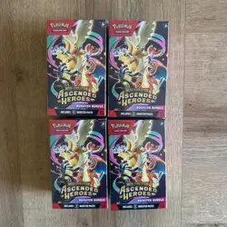 Pokemon Ascended Heroes Booster Bundle X4 Brand New Factory Sealed - Image 1