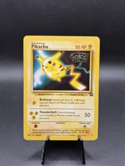 Pokemon Pikachu WB Movie Promo #4 LP+ Black Star Promo - Image 1