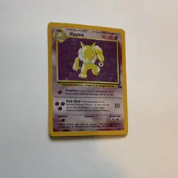 Pokemon TCG Hypno 8/62 Fossil Holo Rare Unlimited 90 HP Wizards 1999 English - Image 2