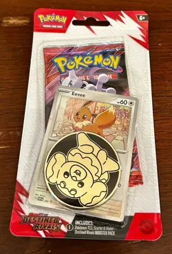 Pokemon Destined Rivals Blister Pack | Eevee Promo | BRAND NEW - Image 1