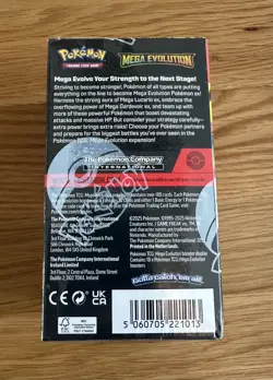 Pokemon TCG Mega Evolution Half Booster Box 18 Packs Brand New and Sealed - Image 4