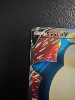 Pokemon Snorlax V 197/202 Swsh01 Ultra Rare Full Art Holo 220 HP - Image 3