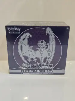 Pokemon TCG Sun & Moon Elite Trainer Box Lunala Factory Sealed - Image 1
