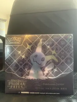 Pokemon Center Exclusive Paldean Fates ETB Elite Trainer Box Sealed & New - Image 1