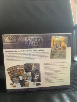 Pokemon Center Exclusive Paldean Fates ETB Elite Trainer Box Sealed & New - Image 4