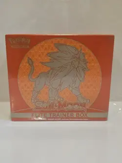 Pokemon Sun & Moon Base Set Elite Trainer Box ETB (Solgaleo) Factory Sealed - Image 1