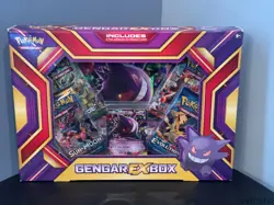 Gengar-EX Box Pokemon TCG New Sealed Box 2014 Phantom Forces 34/119 Holo 4 Pk - Image 1