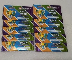 Play Pokemon Prize Pack Series 7, lot of 10. New - Image 1