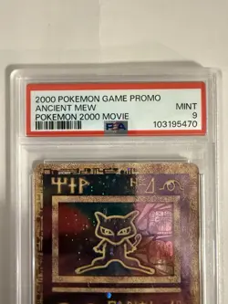 Pokemon Ancient Mew Promo Holo Pokemon 2000 Movie PSA 9 Wizards of the Coast - Image 3