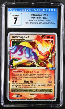 Infernape LV.X DP10 Dp Collector's Tin Black Star Promos Pokemon CGC 7 Near Mint - Image 1