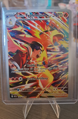 Pokemon Ethan's Typhlosion Sv10: Destined Rivals 190/182 Rare Holo Full Art Raw - Image 1