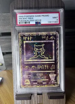 2000 POKEMON GAME MOVIE POKEMON 2000 ANCIENT MEW PSA 9 - Image 1