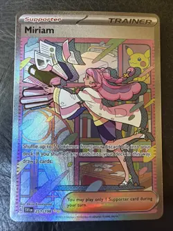 Pokemon TCG Miriam 251/198 SV01 Scarlett Violet Base Special Illustration Rare - Image 1