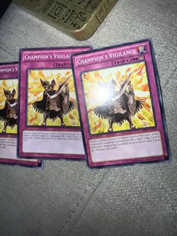 X3 Champion's Vigilance SDBE-EN039 Yu-Gi-Oh! Light Play Unl Edition - Image 1
