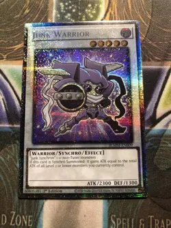 *** JUNK WARRIOR *** ALTERNATE ART 1ST EDITION STARLIGHT RARE BLMM-EN009 YUGIOH! - Image 1