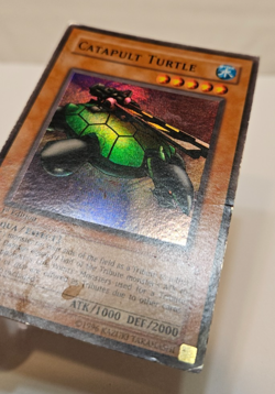 Catapult Turtle MRD-075 Super Rare 1st Edition Yugioh 1600 - Image 2