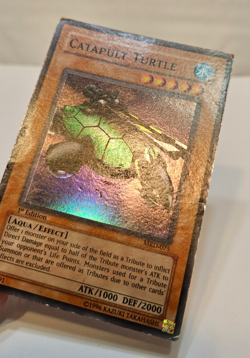 Catapult Turtle MRD-075 Super Rare 1st Edition Yugioh 1600 - Image 3