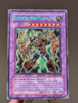 Yu-Gi-Oh! - Elemental Hero Plasma Vice - GLAS-EN037 - Unlimited - LP - Image 1