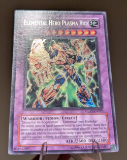 Yu-Gi-Oh! - Elemental Hero Plasma Vice - GLAS-EN037 - Unlimited - LP - Image 2