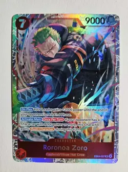 Roronoa Zoro EB04-007 SR ENGLISH OP15 One Piece - Image 1