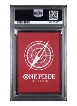 ONE PIECE ENGLISH ST29 MONKEY D LUFFY BLACK AND WHITE ALT ART LEADER PSA 10 🔥📈 - Image 2