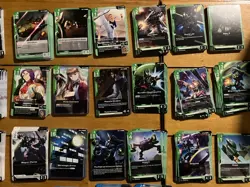 Gundam Card Game Playset 4x Ordinary and Uncommon - Image 1