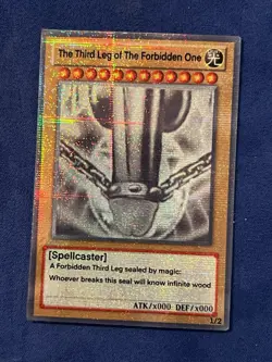 Yu-Gi-Oh! TCG Third Leg Of The Forbidden One Starlight Ghost Custom Card - Image 1