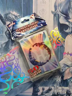 Elemental HERO Card Sleeves - official Konami Card Sleeves Yugioh tcg mtg ocg - Image 3